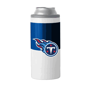 Tennessee Titans 12oz Colorblock Slim Can Coolie
