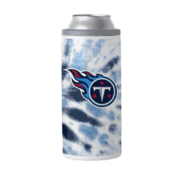 Tennessee Titans 12oz Tie Dye Slim Can Coolie