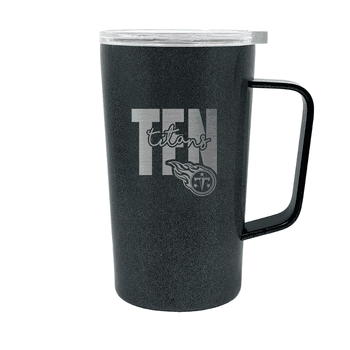 Tennessee Titans 18oz Onyx Hustle Travel Mug