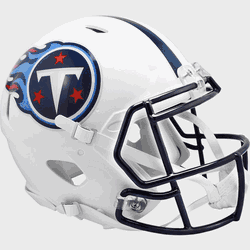 Tennessee Titans 1999 to 2017  Authentic Speed Full Size Throwback Football Helmet