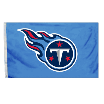 Tennessee Titans 3 Ft. X 5 Ft. Flag W/Grommetts