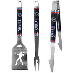 Tennessee Titans 3 pc Steel BBQ Tool Set