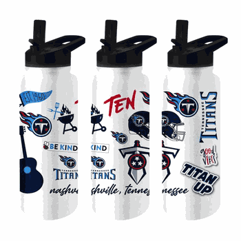Tennessee Titans 34oz Native Quencher Bottle