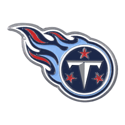Tennessee Titans 3D Color Metal Emblem