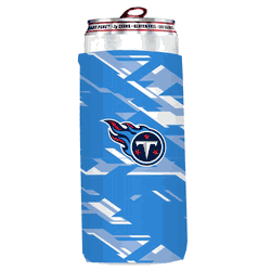 Tennessee Titans Abstract Design Insulated Slim Can Sleeve