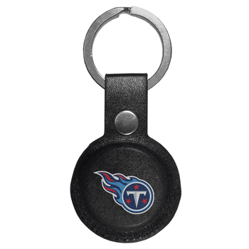 Tennessee Titans AirTag Compatible Leather Key Chain