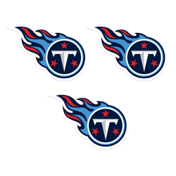 Tennessee Titans Auto Decal 3 Pack