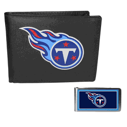 Tennessee Titans Bi-fold Wallet & Color Money Clip