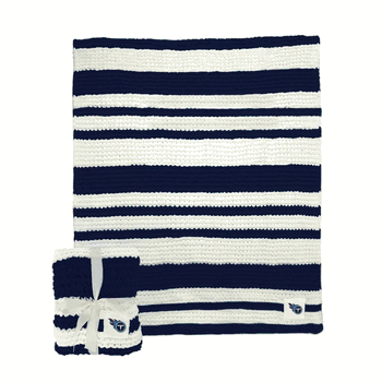 Tennessee Titans Cable Knit Throw 50x60