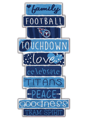 Tennessee Titans Celebrations Stack 24" Sign
