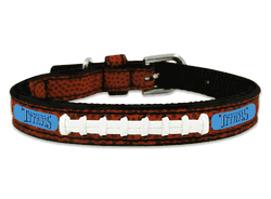 Tennessee Titans Classic Leather Toy Football Collar