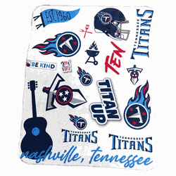 Tennessee Titans Classic Native Fleece Throw