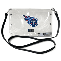 Tennessee Titans Clear Envelope Purse STRAP