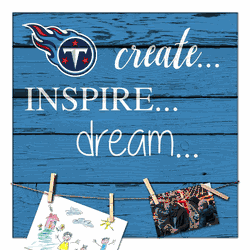 Tennessee Titans Create, Inspire, Dream Sign