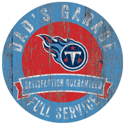 Tennessee Titans Dad's Garage Sign