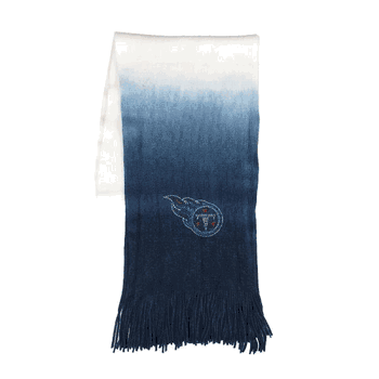 Tennessee Titans Dip Dye Scarf Navy