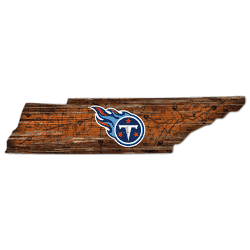 Tennessee Titans Distressed State with Logo