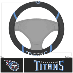 Tennessee Titans Embroidered Steering Wheel Cover