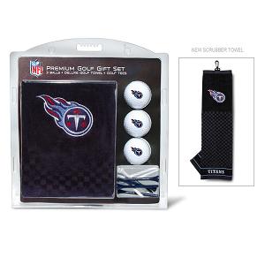 Tennessee Titans Embroidered Towel Golf Gift Set