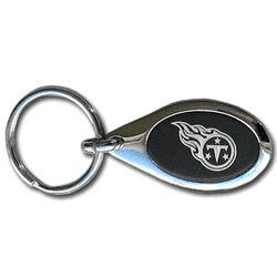 Tennessee Titans Etched Key Chain