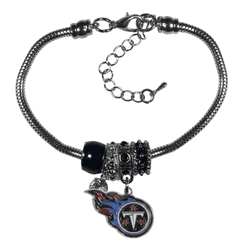 Tennessee Titans Euro Bead Bracelet