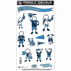 Tennessee Titans Family Decal Set Medium