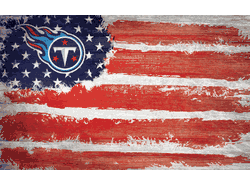 Tennessee Titans Flag 11x19.