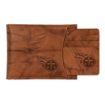Tennessee Titans  Genuine Leather Slider Wallet