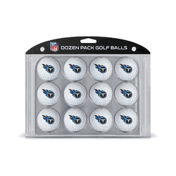 Tennessee Titans Golf Balls Pack of 12