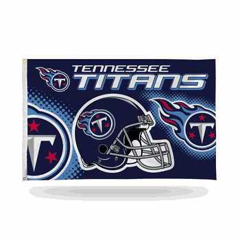 Tennessee Titans Helmet Banner Flag (3X5)