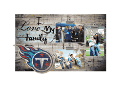 Tennessee Titans I Love my Family Clip Frame