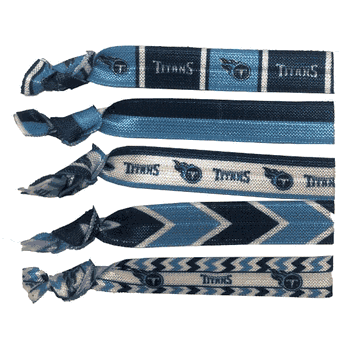 Tennessee Titans Knotted Hair Tie