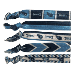 Tennessee Titans Knotted Hair Tie