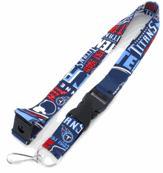 Tennessee Titans Lanyard Breakaway Style Dynamic Design