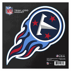 Tennessee Titans Large Team Logo Magnet 10" (8.7329"x8.3078")