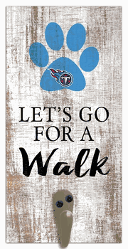 Tennessee Titans Leash Holder 6x12 Sign