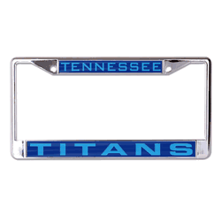 Tennessee Titans License Plate Frame - Inlaid