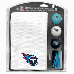 Tennessee Titans Microfiber Towel Gift Set - 16 x 40 (White)