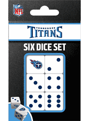 Tennessee Titans NFL Dice Set