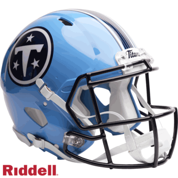 Tennessee Titans NFL Full Size Authentic Speed Football Helmet  2026 Rivalries