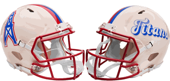 Tennessee Titans NFL Full Size Authentic Speed Football Helmet RETRO