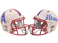 Tennessee Titans NFL Full Size Replica Speed Football Helmet RETRO