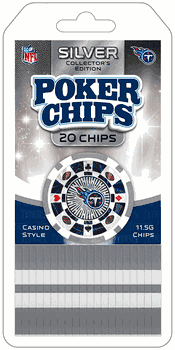 Tennessee Titans NFL Poker Chips 20pc