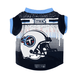 Tennessee Titans Pet Performance Tee Shirt Medium