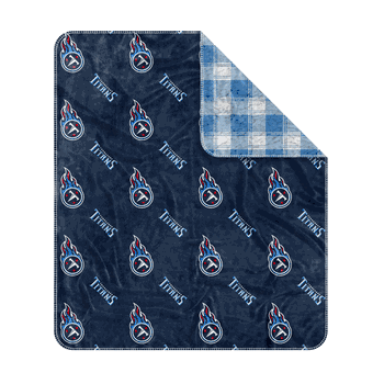Tennessee Titans Plush Sherpa Throw 50x60