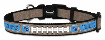 Tennessee Titans Reflective Toy Football Collar
