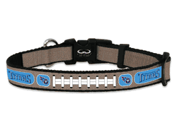 Tennessee Titans Reflective Toy Football Collar