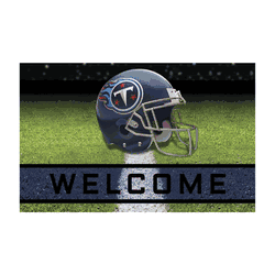 Tennessee Titans Rubber Door Mat - 18in. x 30in.