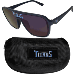 Tennessee Titans Shield Sunglasses with Case