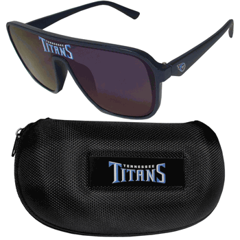 Tennessee Titans Shield Sunglasses with Case
